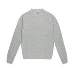 Maglione girocollo misto lana 44 / GRIGIO