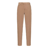 Pantalone slim gabardina di cotone stretch 44 / BEIGE