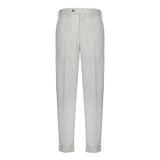 Pantalone wide fit resca misto lana stretch 44 / GRIGIO