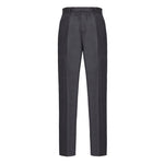 Pantalone jogging flanella di lana stretch 44 / GRIGIO