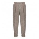 Pantalone tinto velluto a coste stretch 44 / BEIGE