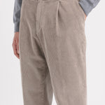 Pantalone tinto velluto a coste stretch 44 / BEIGE