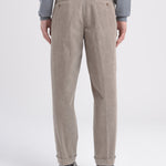 Pantalone tinto velluto a coste stretch 44 / BEIGE