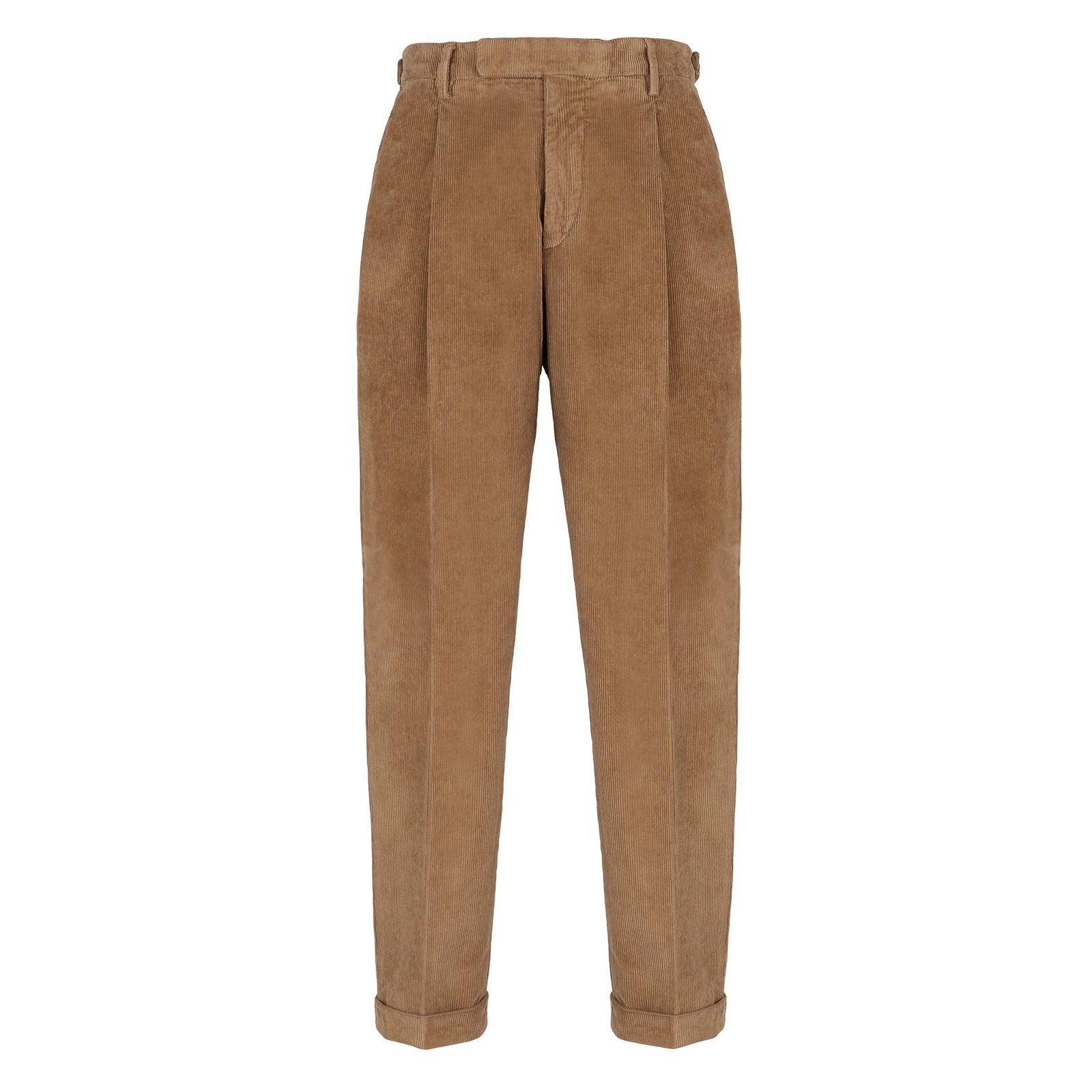 Pantalone tinto velluto a coste stretch 44 / BEIGE