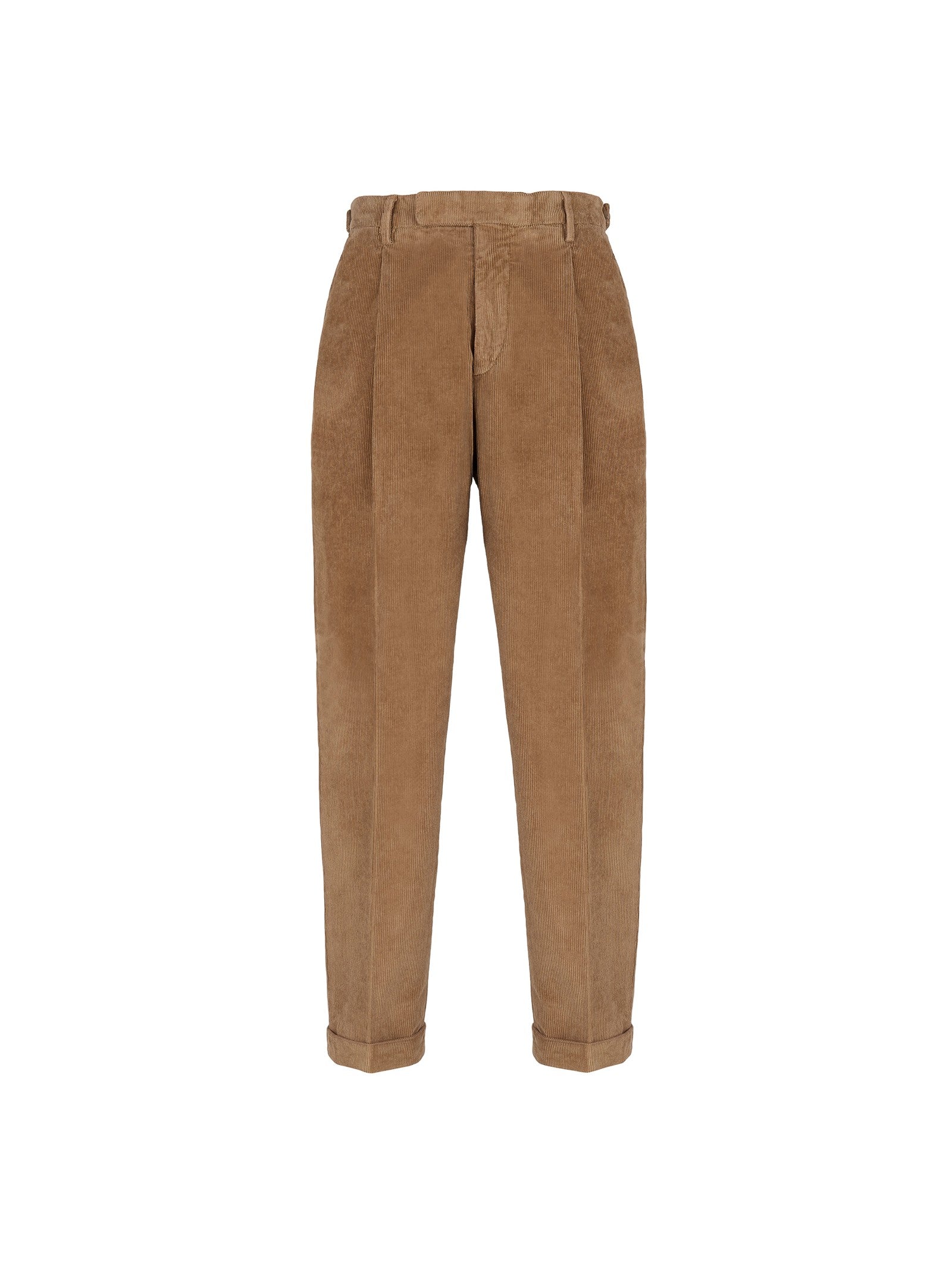 Pantalone tinto velluto a coste stretch 44 / BEIGE