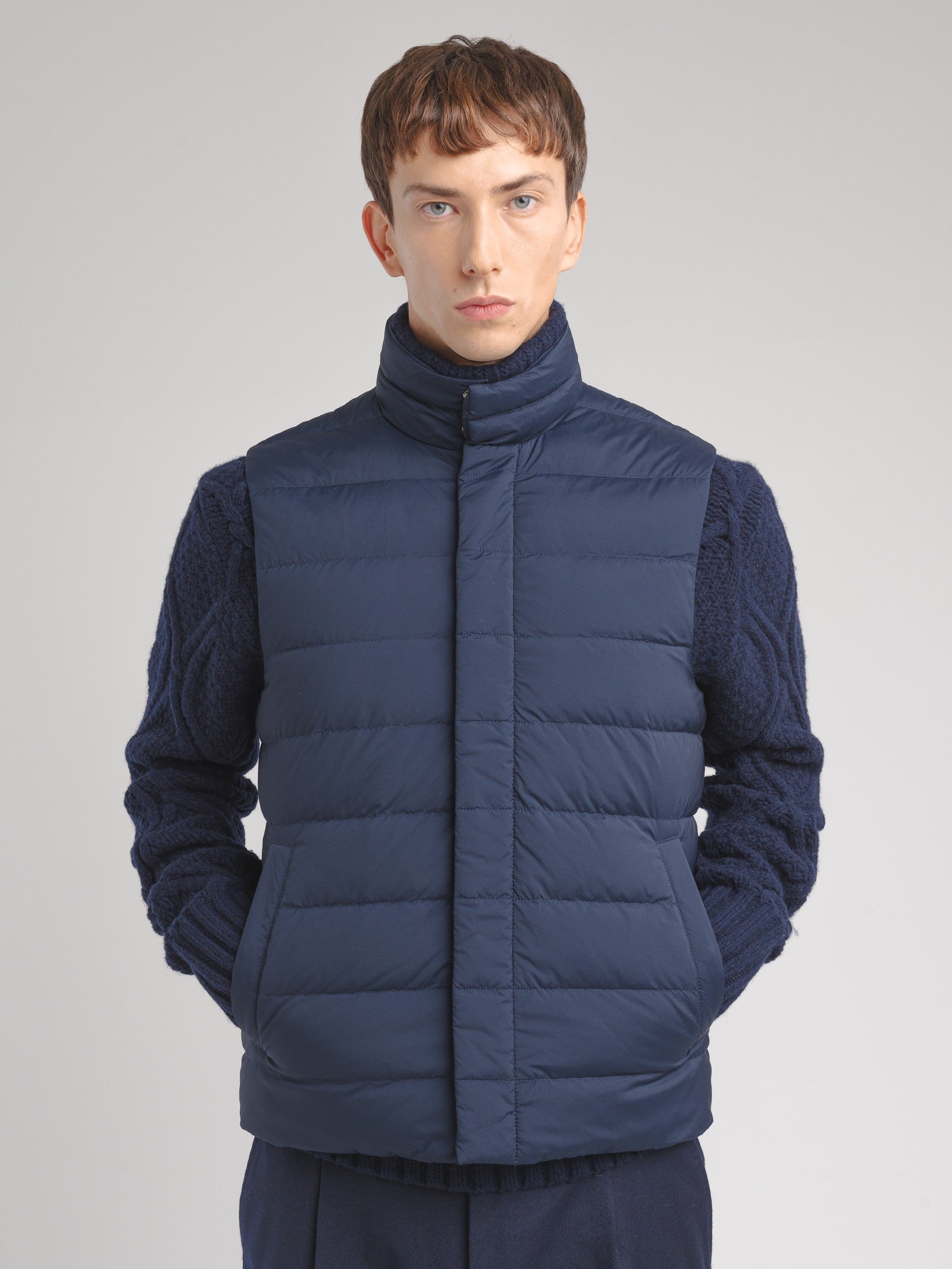 Gilet tecnico imbottito 44 / BLU