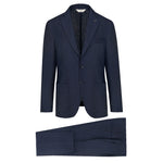 Abito decostruito in lino 44 / BLU