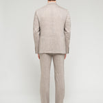 Abito in lana lino 44 / BEIGE