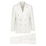 Abito doppiopetto lana vergine 110`S 44 / BEIGE