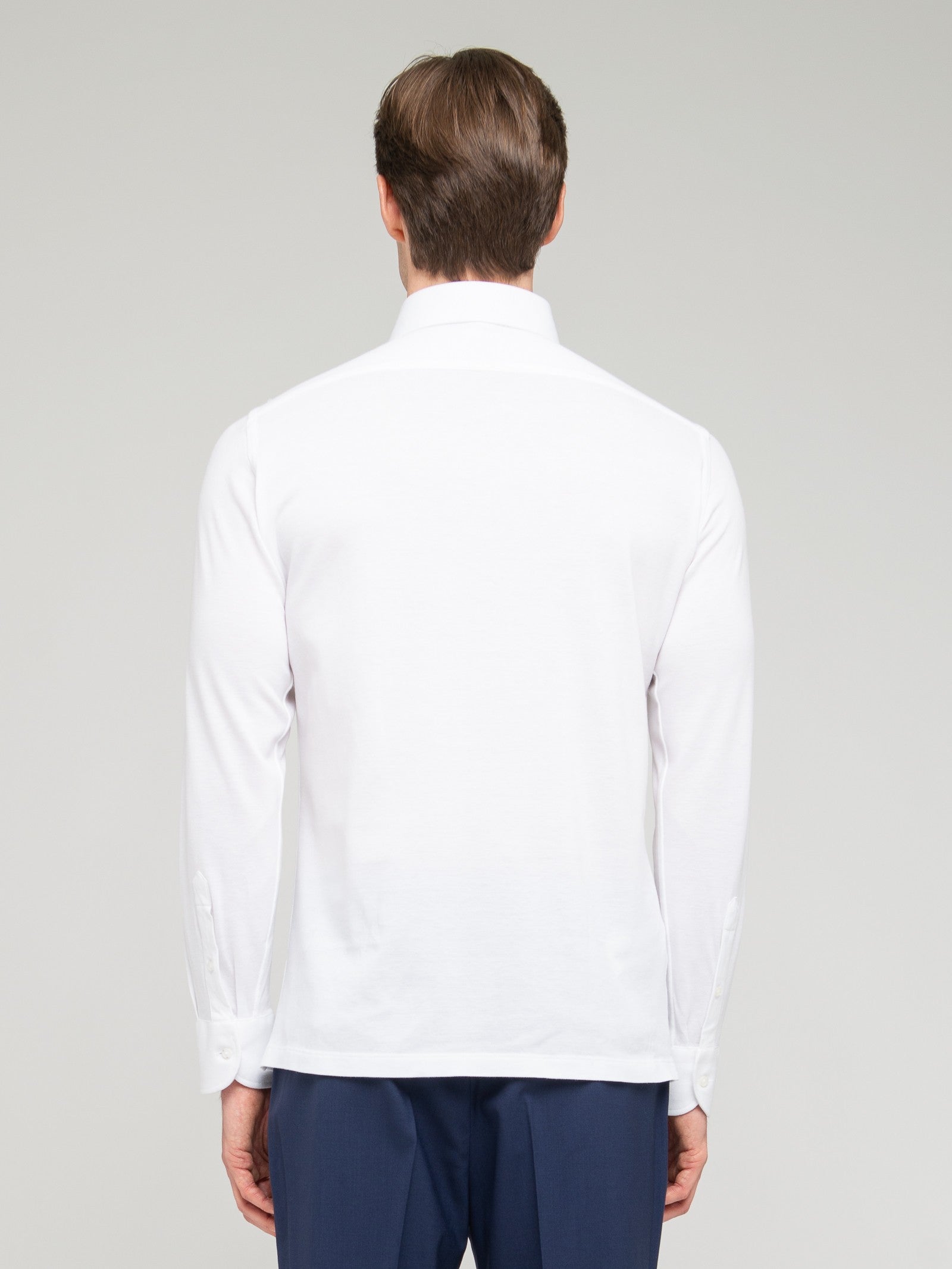 Camicia collo francia in popeline 38 / BIANCO