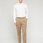 Polo camicia jersey di cotone 38 / BIANCO