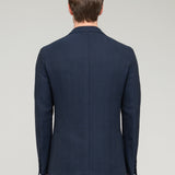 Giacca resca cotone viscosa 44 / BLU