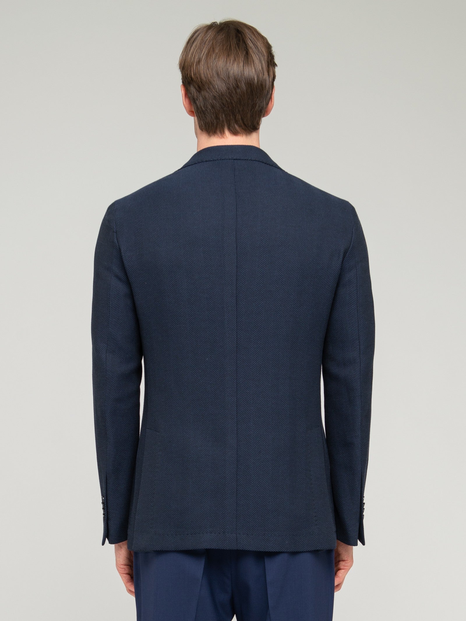 Giacca resca cotone viscosa 44 / BLU