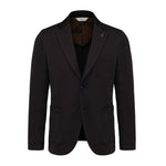 Giacca jersey misto cotone stretch 44 / MARRONE