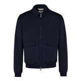 Bomber in fresco di lana 44 / BLU