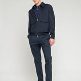 Bomber in fresco di lana 44 / BLU