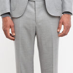 Abito in flanella di lana stretch 44 / GRIGIO