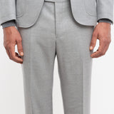 Abito in flanella di lana stretch 44 / GRIGIO