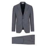 Abito saglia di lana stretch 44 / GRIGIO