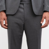 Abito saglia di lana stretch 44 / GRIGIO