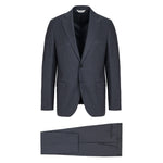 Abito in flanella di lana stretch 44 / GRIGIO