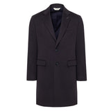 Cappotto panno drap puro cashmere 44 / BLU