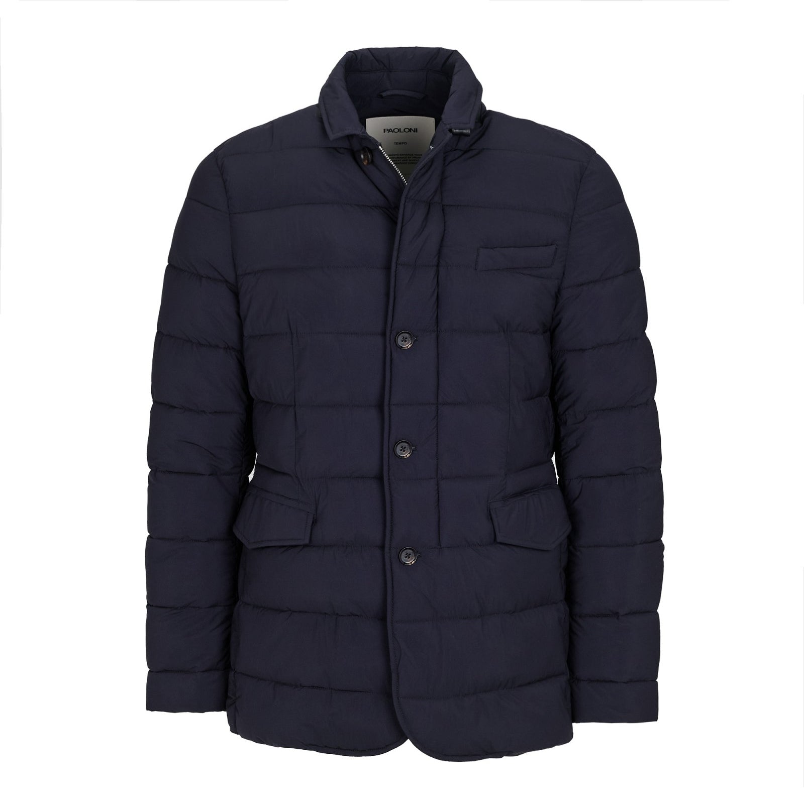 Giacca trapuntata nylon tecnico bi-stretch 44 / BLU