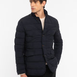 Giacca trapuntata nylon tecnico bi-stretch 44 / BLU