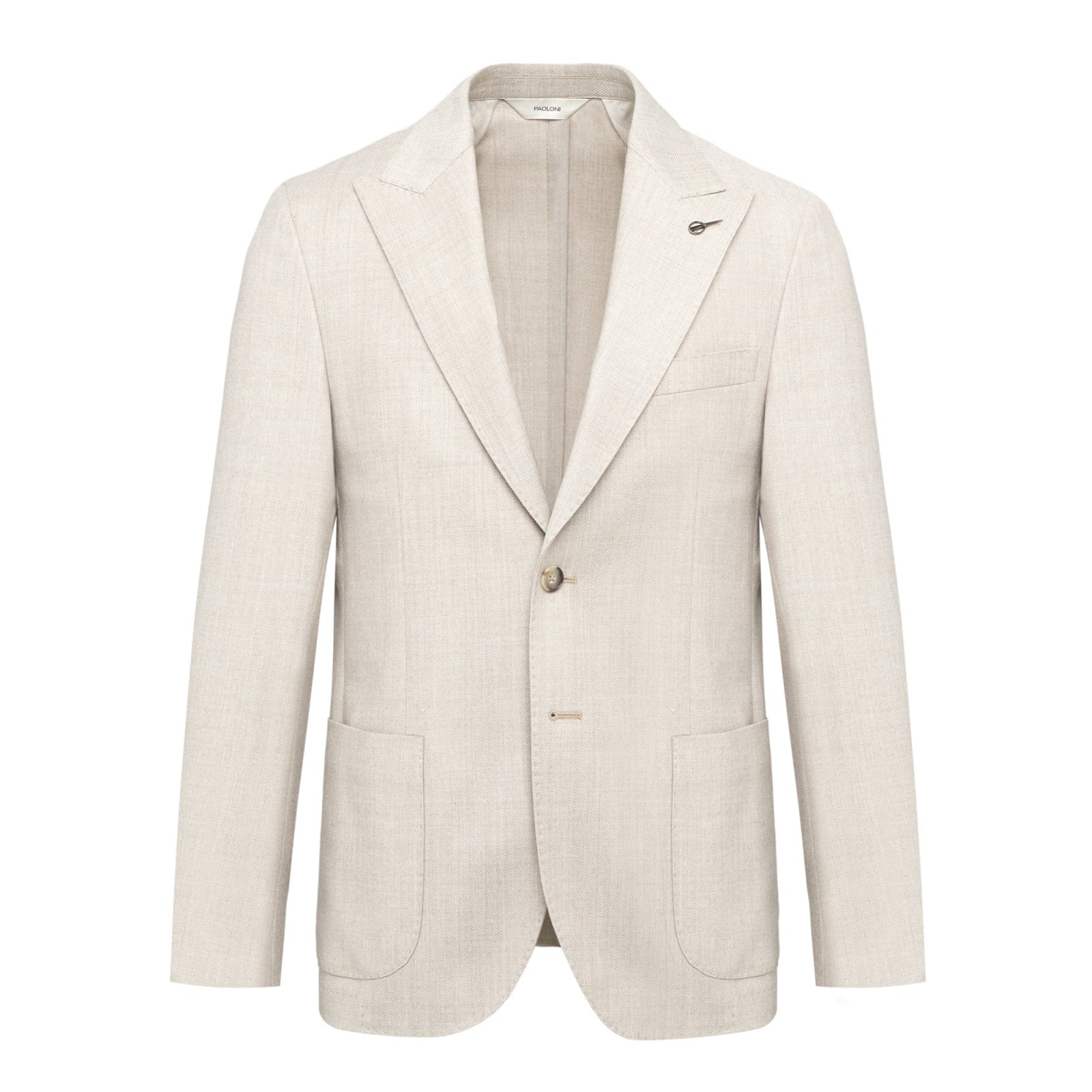 Giacca sfoderata resca misto lana stretch 44 / BEIGE