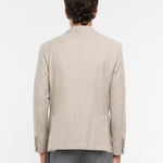 Giacca sfoderata resca misto lana stretch 44 / BEIGE