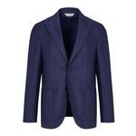 Giacca sfoderata resca misto lana stretch 44 / BLU