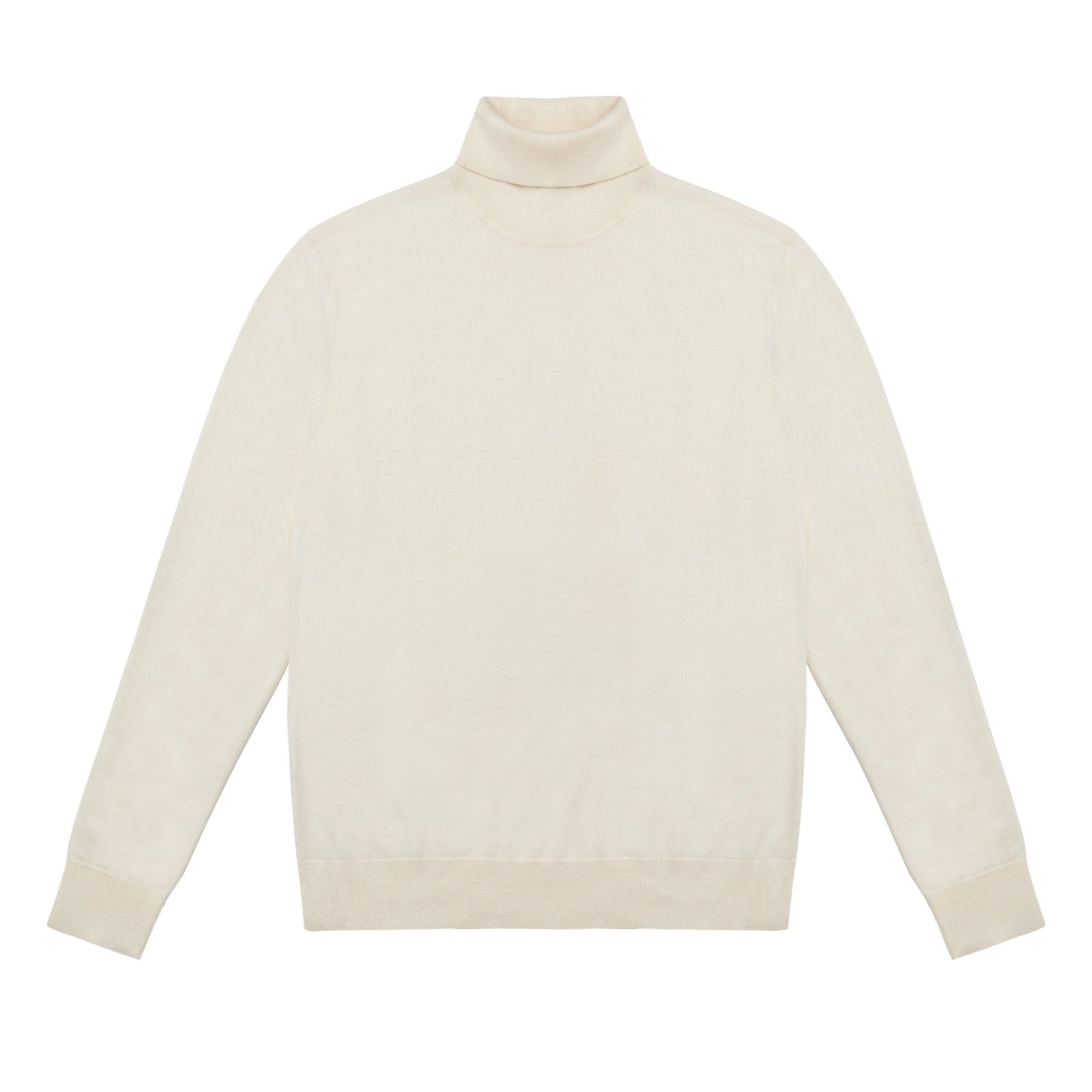 Dolcevita rasato pura lana merinos 3XL / BIANCO