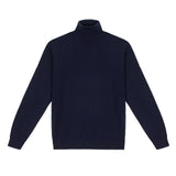 Dolcevita rasato pura lana merinos 3XL / BLU