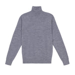 Dolcevita rasato pura lana merinos 3XL / GRIGIO