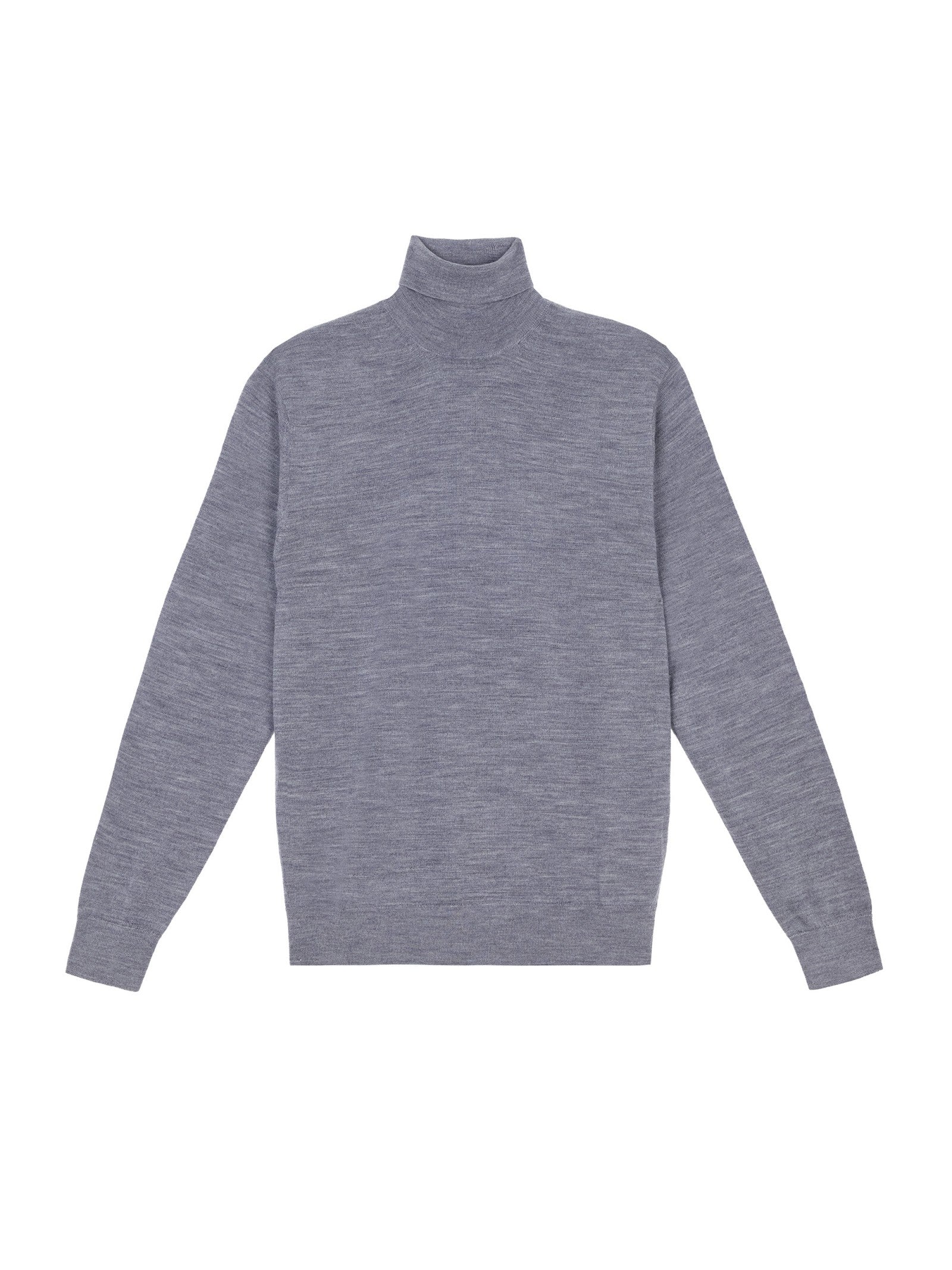 Dolcevita rasato pura lana merinos 3XL / GRIGIO