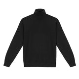 Dolcevita rasato pura lana merinos 3XL / NERO