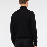 Dolcevita rasato pura lana merinos 3XL / NERO