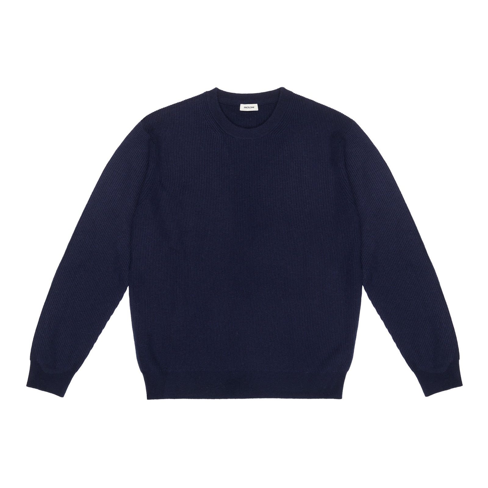 Maglione girocollo in pura lana 3XL / BLU