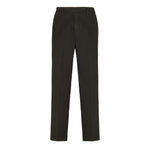 Pantalone slim gabardina di cotone stretch 44 / VERDE