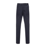 Pantalone slim gabardina di cotone stretch 44 / BLU