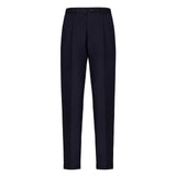 Pantalone jogging flanella di lana stretch 44 / BLU