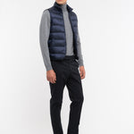 Gilet trapuntato nylon tecnico 44 / BLU
