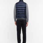 Gilet trapuntato nylon tecnico 44 / BLU