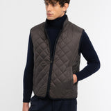 Gilet reversibile panno leggero misto lana 44 / BLU