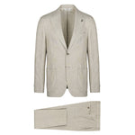 Abito sfoderato in lino 44 / BEIGE