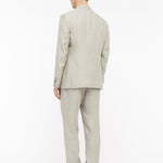 Abito sfoderato in lino 44 / BEIGE