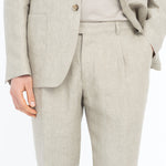 Abito sfoderato in lino 44 / BEIGE