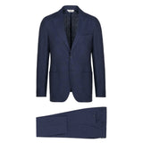 Abito sfoderato in lino 44 / BLU