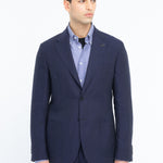 Abito sfoderato in lino 44 / BLU