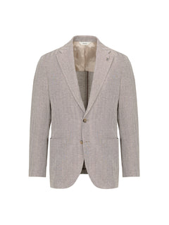 Giacca resca lino cotone 44 / BEIGE